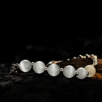 Katzenauge gezeichnetes Kabelkettenarmband B1007