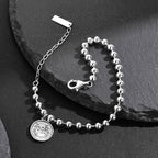 Elizabeth Münz-Kugelkettenarmband B1015