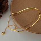 Schlangenkette, längliche Halskette N1025