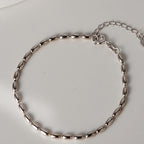 Rocailles-Perlen-Kettenarmband B1044