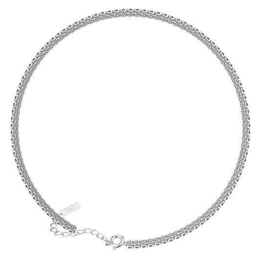 Iced Out Tennis Bling Halskette N1007