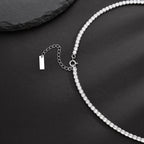 Iced Out Tennis Bling Halskette N1007