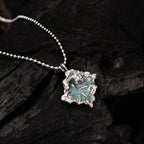 Ikonischer Emaille-Anhänger mit Zirkonia-Akzent N1053