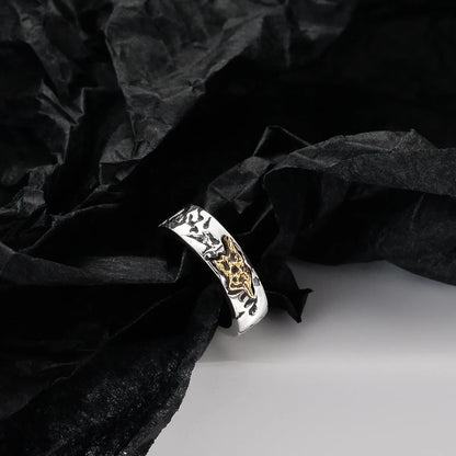 Goldener Filigran-Ohrring E1133, 1 Stück