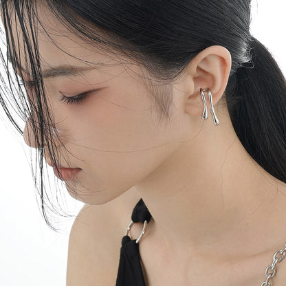 Verspielte Liquid Ear Cuffs E1196 1 Stück