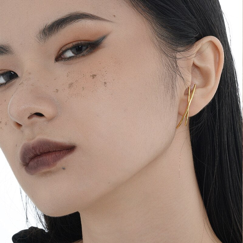 Buchstabe X Ohrstecker E1203