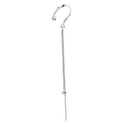 Quastenkette Alien Haken Ohrstecker E1136, 1 Stück