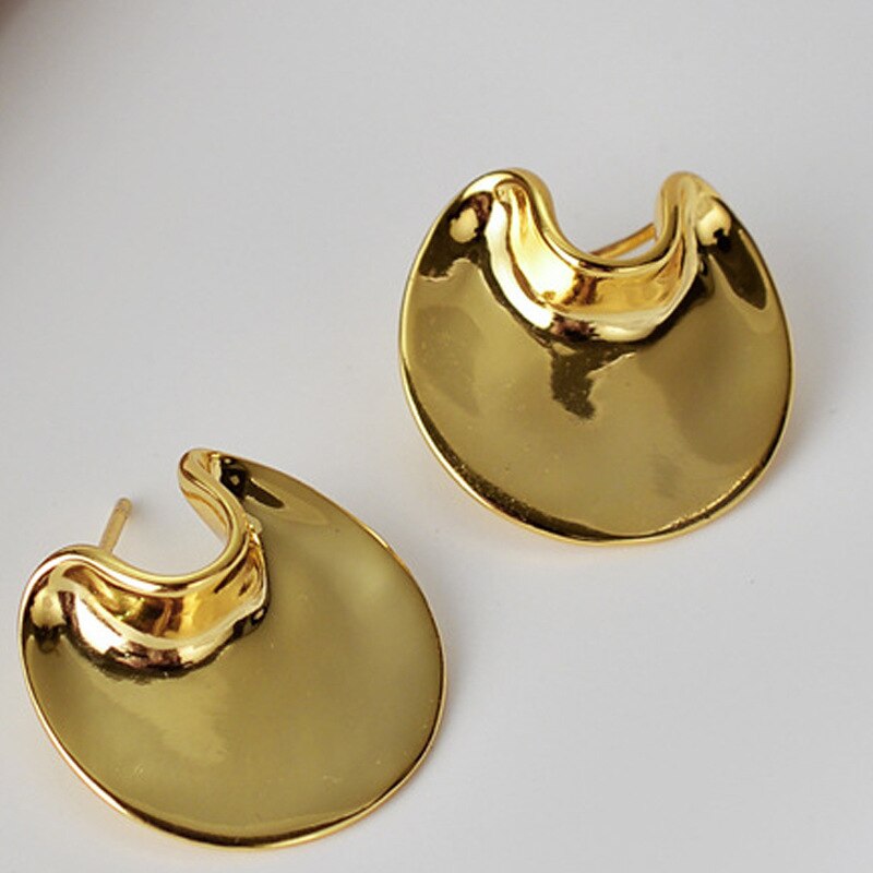 Offbeat Disc Solid Ohrringe E1210