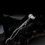 Naturalistische Kette CZ Ohrmanschetten E1221, 1 Stück