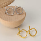 Knoten-Fliege-Ohrringe E1190