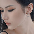 Knoten-Fliege-Ohrringe E1190