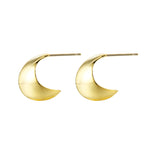 Symmetrische Beanpod-Ohrstecker E1178