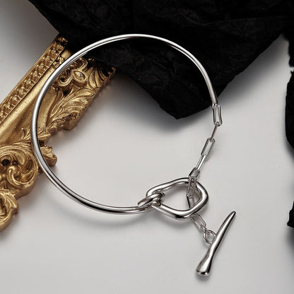 Dickes Draht-T-Bar-Armband B1037