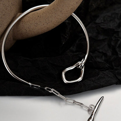 Dickes Draht-T-Bar-Armband B1037