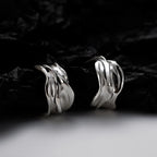 Breiter naturalistischer Ear Cuff E1223, 1 Stück
