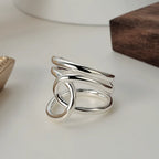 Massiver Drahtreifenring R1054