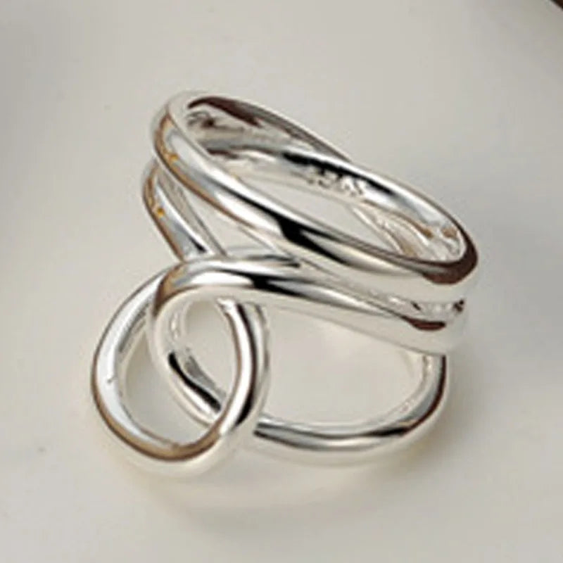 Massiver Drahtreifenring R1054