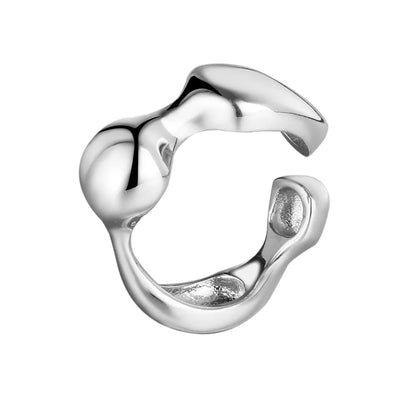 Unregelmäßiger Ring mit verschnörkelter Flüssigkeit R1107