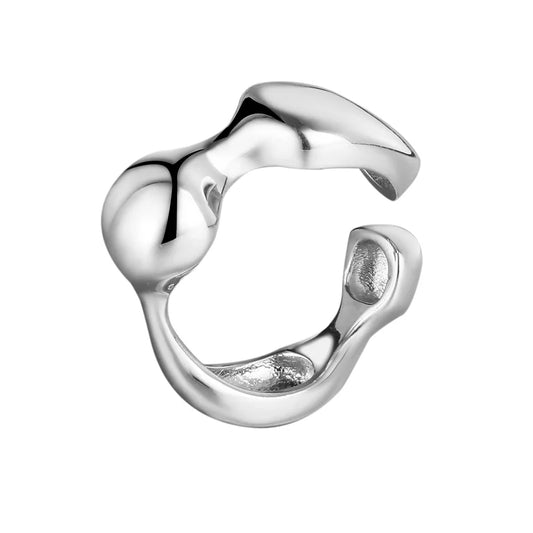 Unregelmäßiger Ring mit verschnörkelter Flüssigkeit R1107