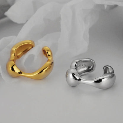 Unregelmäßiger Ring mit verschnörkelter Flüssigkeit R1107