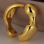 Unregelmäßiger Ring mit verschnörkelter Flüssigkeit R1107