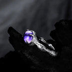 Lila Geburtssteinring R1212
