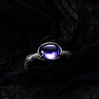 Lila Geburtssteinring R1212