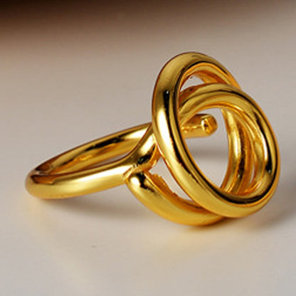 Dicker Draht Asymmetrischer Ring R1124