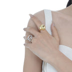 Dicker Draht Asymmetrischer Ring R1124