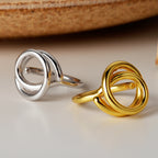 Dicker Draht Asymmetrischer Ring R1124