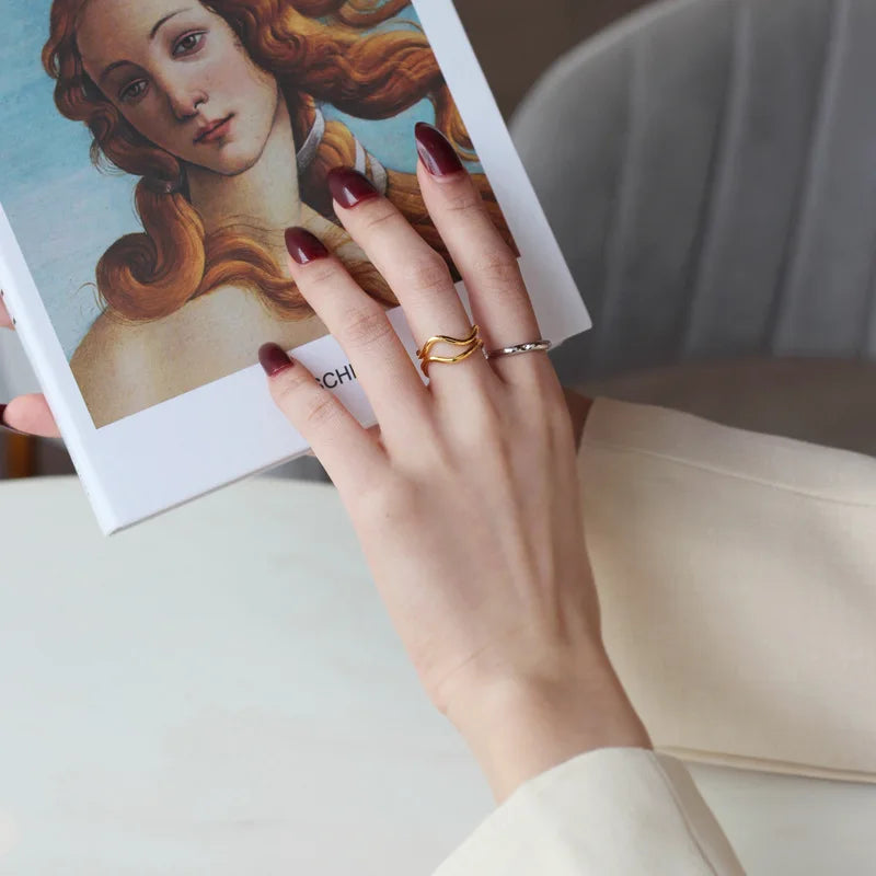 Gewellter Drahtring R1120