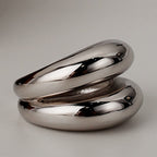 Breiter, klobiger Creolenring R1053