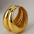 Breiter, klobiger Creolenring R1053