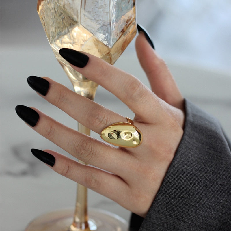 Breiter, klobiger Bohnenring R1012