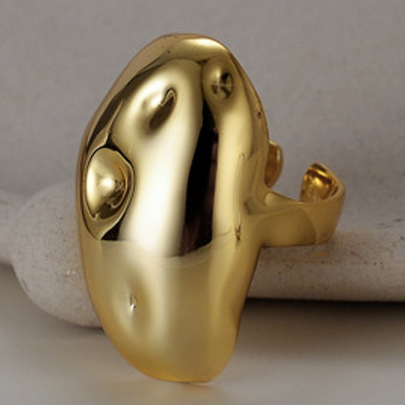 Breiter, klobiger Bohnenring R1012