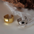 Breiter, klobiger Facettenring R1011