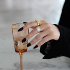 Breiter, klobiger Facettenring R1011