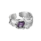 Breiter, klobiger, unregelmäßiger Ring R1213