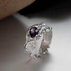 Breiter, klobiger, unregelmäßiger Ring R1213