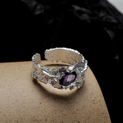 Breiter, klobiger, unregelmäßiger Ring R1213