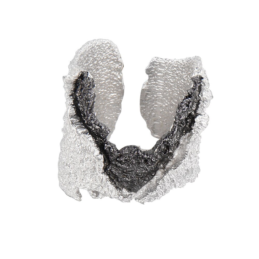 Breiter zweifarbiger Robuster Elementring R1196