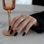 Breiter, ausdrucksstarker, dicker Ring R1281