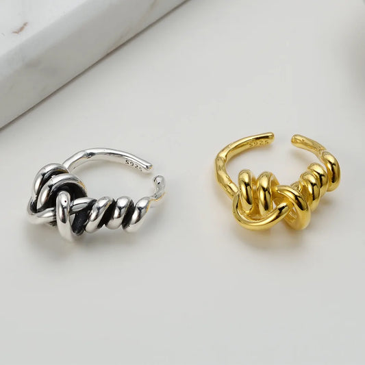 Offener Ring aus gewickeltem Draht R1096