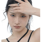 Offener Ring aus gewickeltem Draht R1096