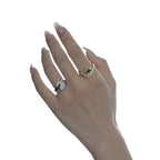 Junger Blatt-Impressionistenring R1030