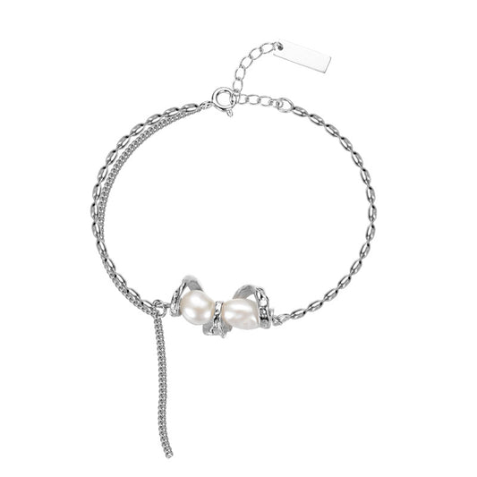 Barockperlen Quastenarmband B1000