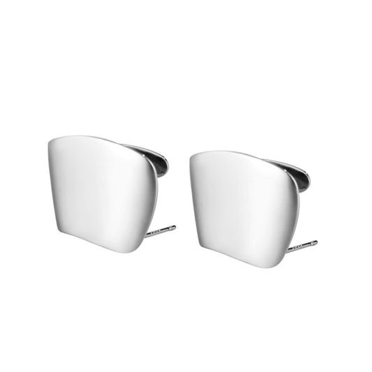Asymmetrische Curve Ohrringe E1038 1 Stück