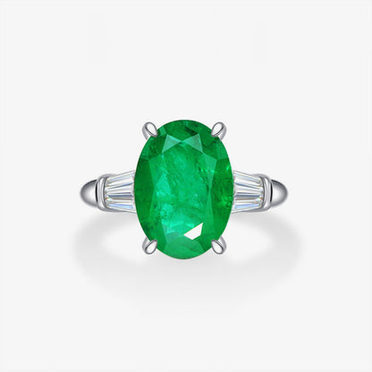 Statement-Ring mit im Labor gezüchtetem Edelstein R0378
