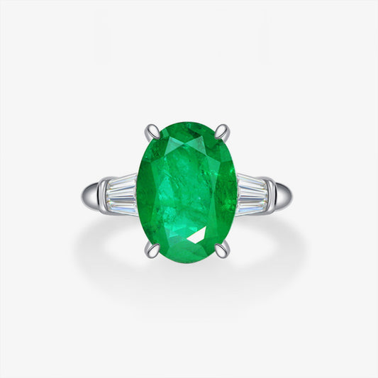 Statement-Ring mit im Labor gezüchtetem Edelstein R0378