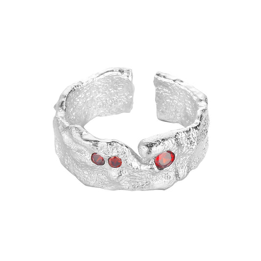 Breiter, klobiger, unregelmäßiger Ring R1217